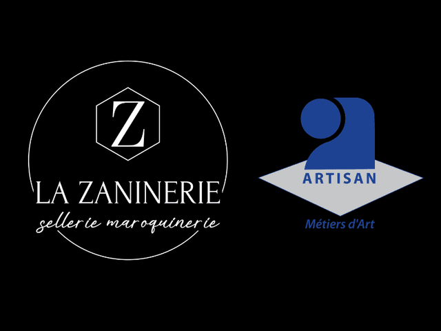 Produits de maroquinerie et prestations de sellerie, que ce soit en tissu, simili cuir ou cuir. Travail artisanal