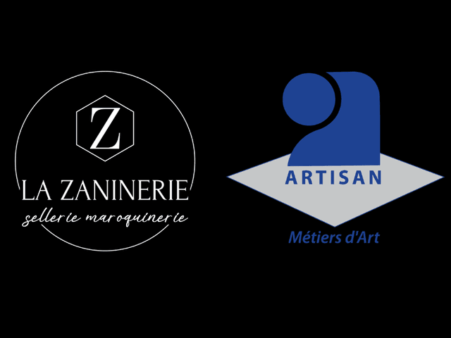 Produits de maroquinerie et prestations de sellerie, que ce soit en tissu, simili cuir ou cuir. Travail artisanal